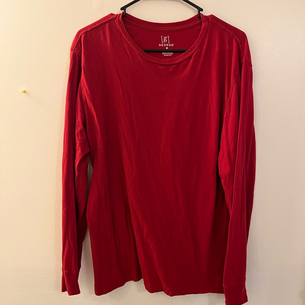 George red long sleeved shirt medium